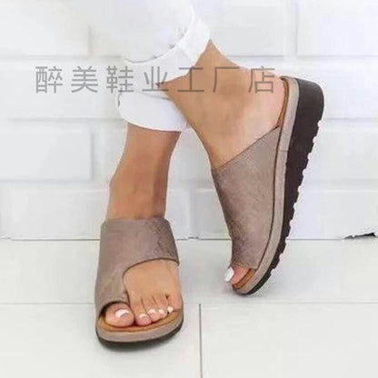 Sandalias Ortopédicos Cómodos para Uso Diario