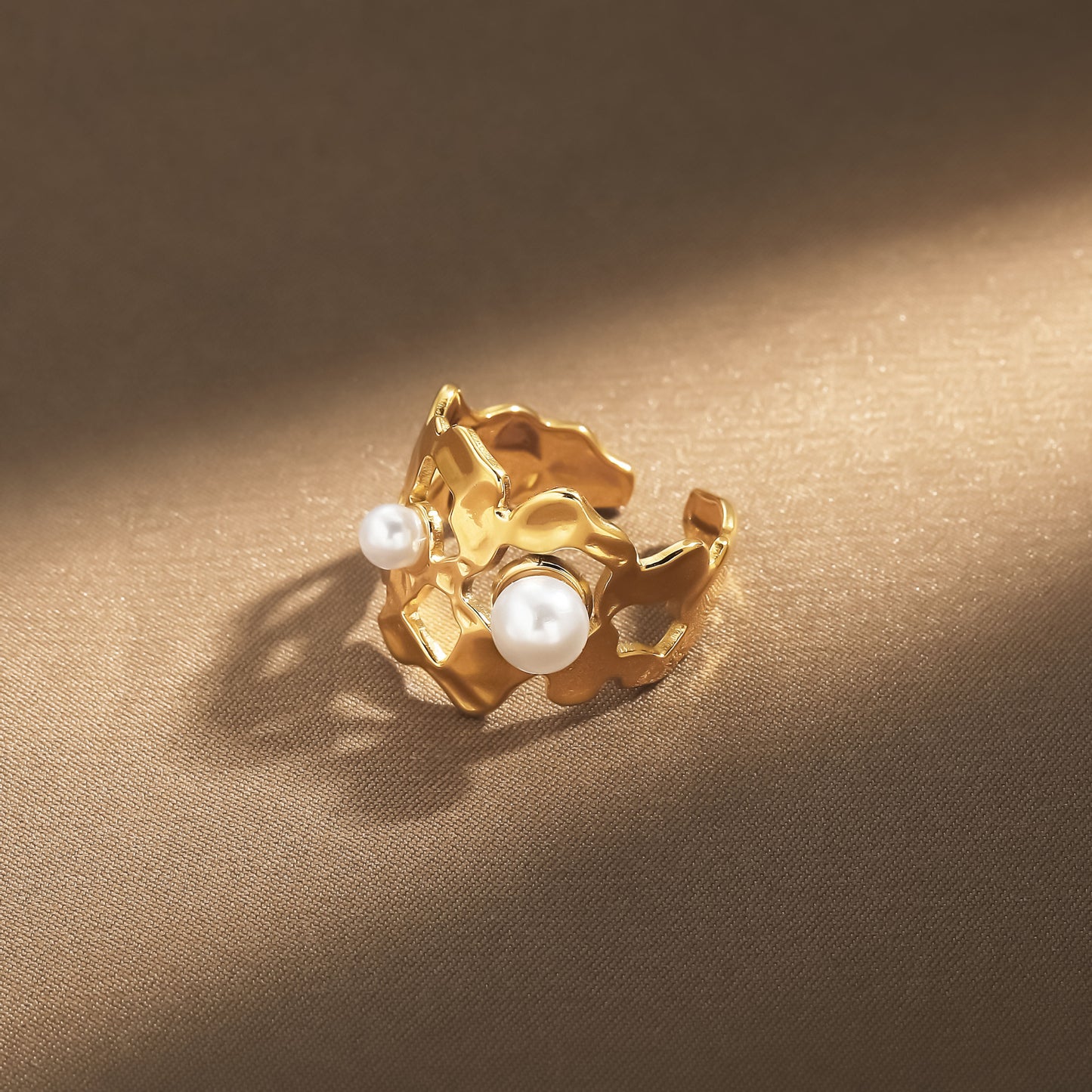 Oro Pulsera artesanal delicado