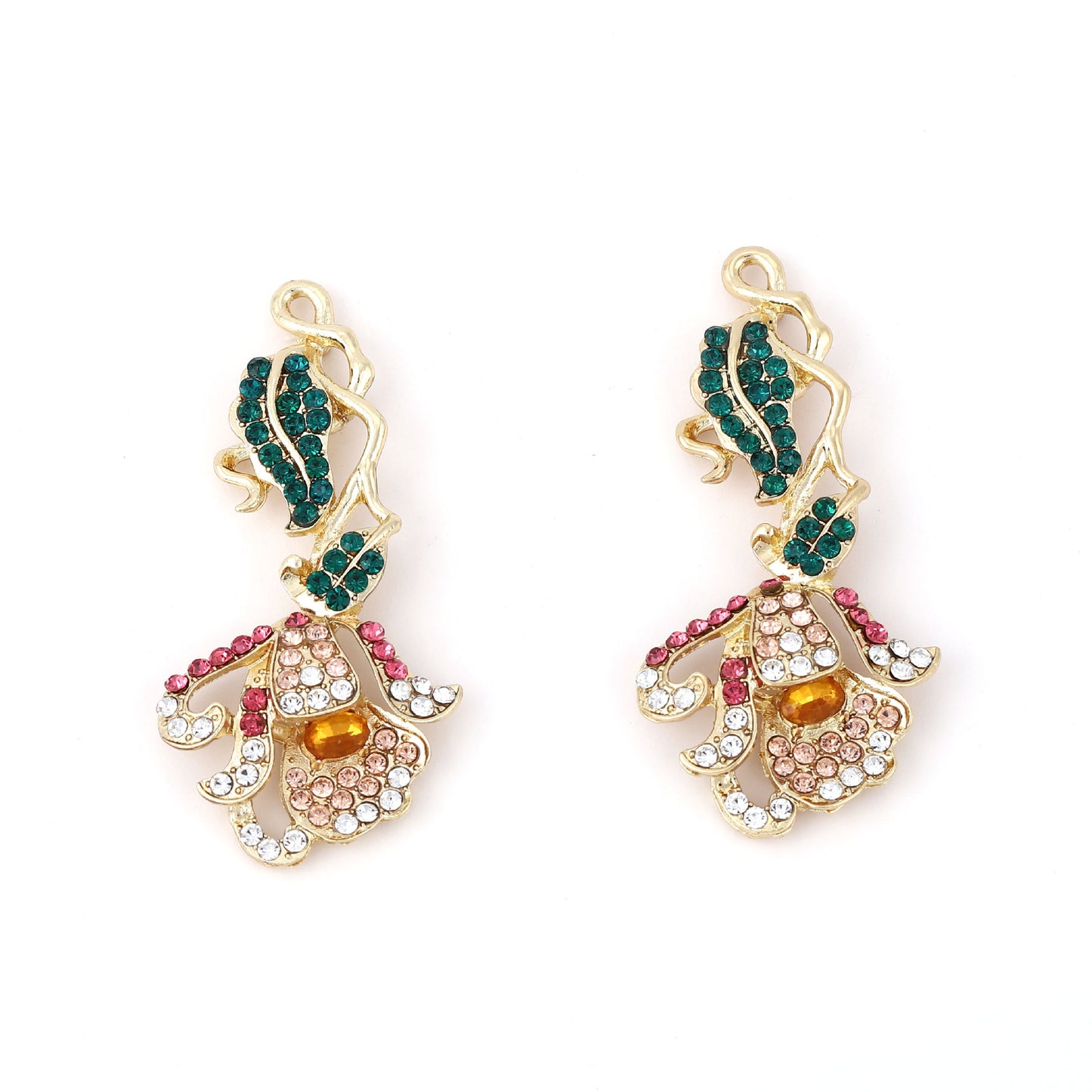 Pendiente vintage hecho a mano