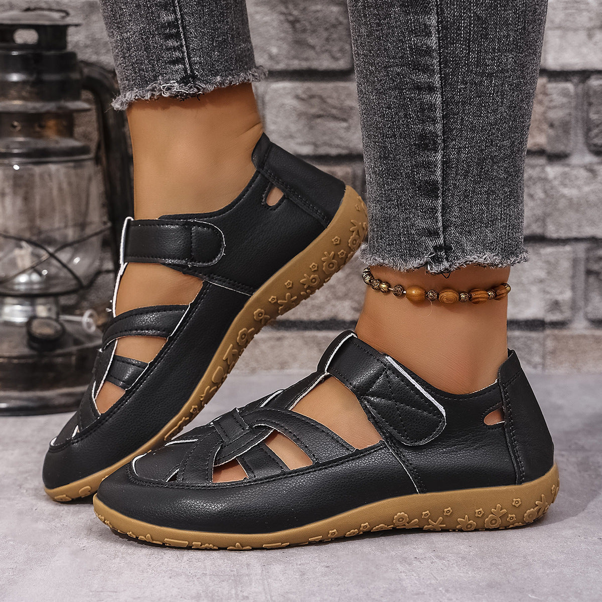 Sandalias Ortopédicos de Inspiración Vintage