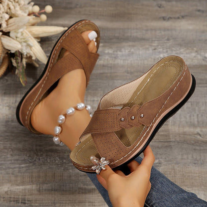 Sandalias Ortopédicos Elegantes con Look Moderno
