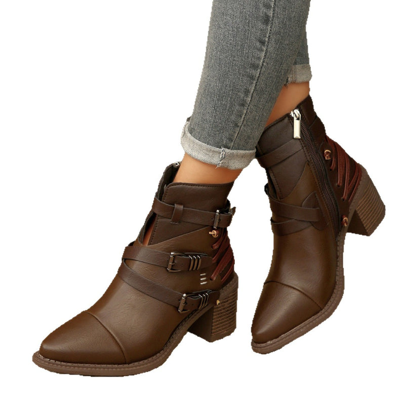 Botas Ortopédicos de Inspiración Vintage