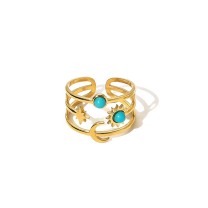 Oro Pulsera hermoso con estilo único