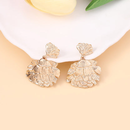 Pendiente vintage hecho a mano