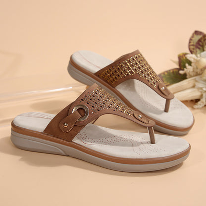 Sandalias Ortopédicos de Inspiración Vintage