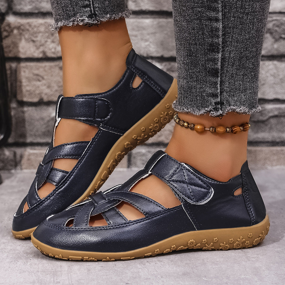 Sandalias Ortopédicos de Inspiración Vintage
