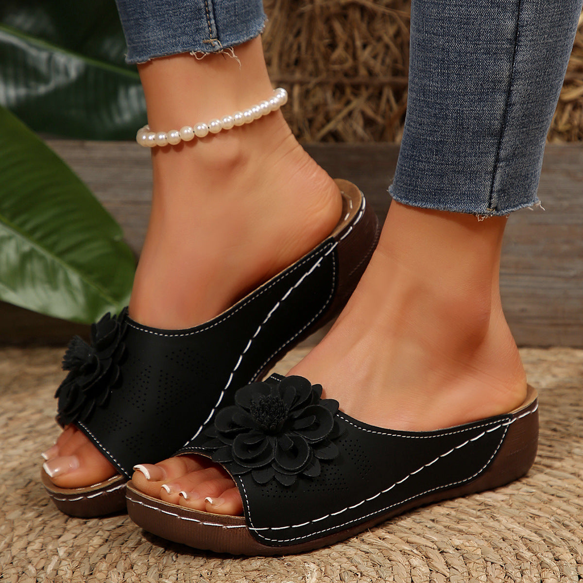 Sandalias Ortopédicos de Inspiración Vintage