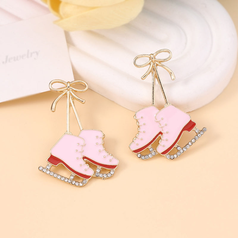 Pendiente vintage hecho a mano