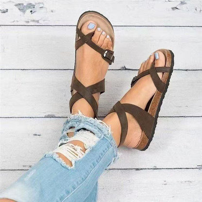 Sandalias Ortopédicos de Inspiración Vintage