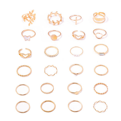 Oro Anillo romántico para momentos especiales