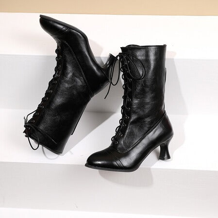 Botas Ortopédicos de Inspiración Vintage