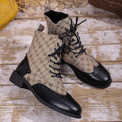 Botas Ortopédicos de Inspiración Vintage