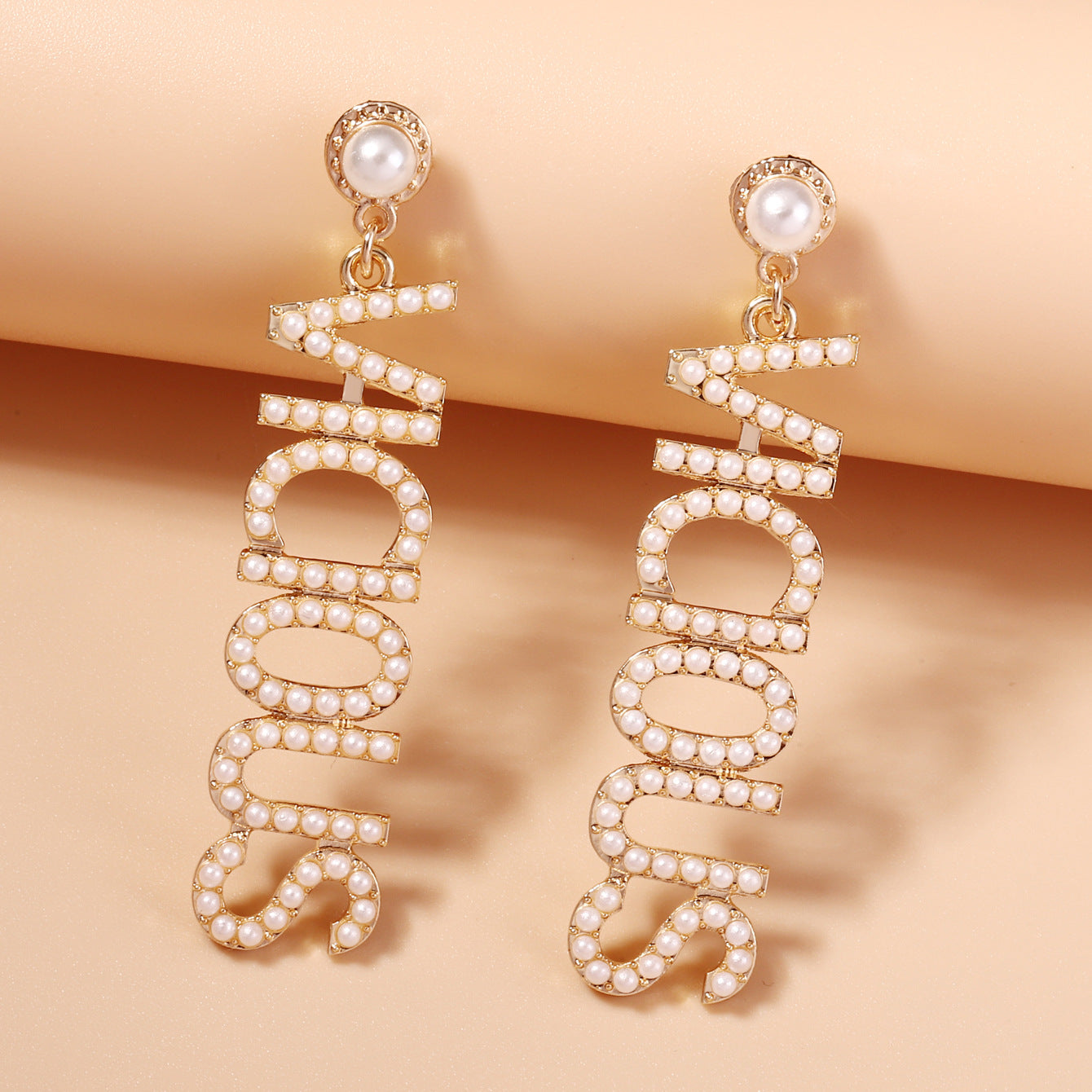 Perla Pendiente elegante para toda ocasión