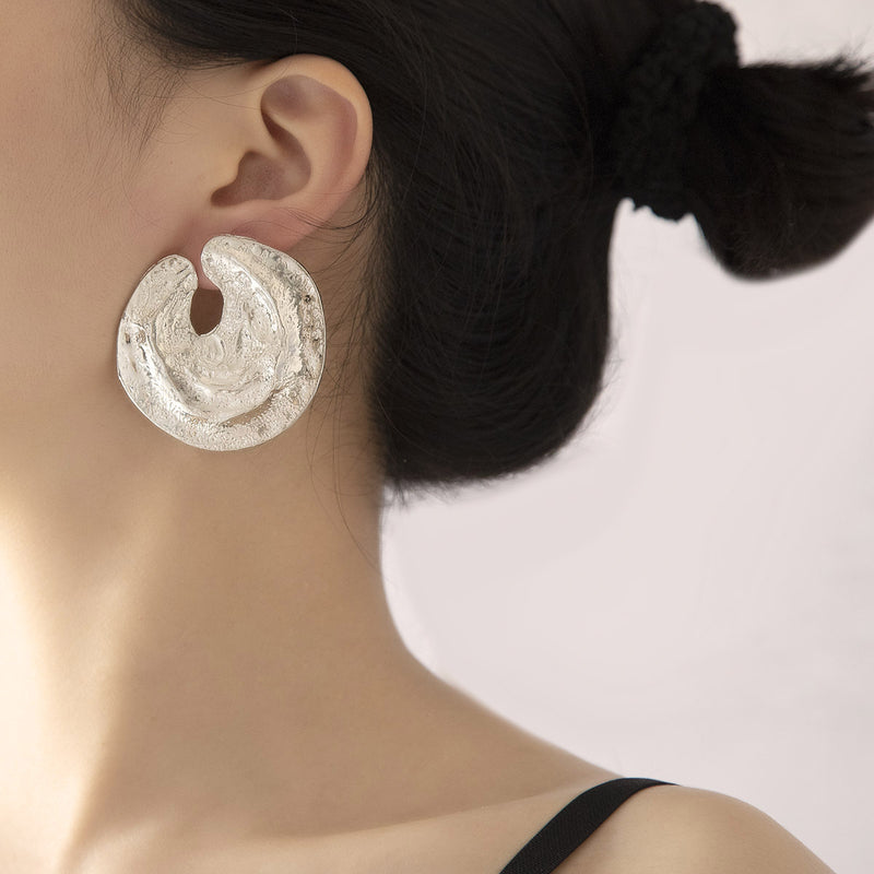 Pendiente vintage hecho a mano