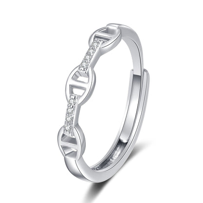 Anillo artesanal delicado