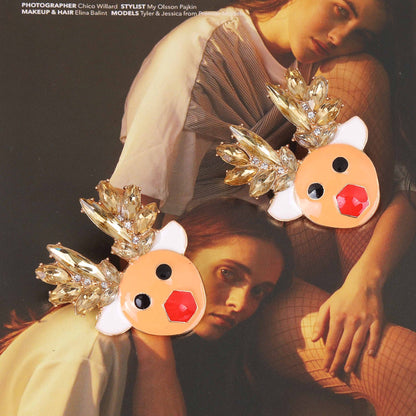 Pendiente clásico con encanto atemporal