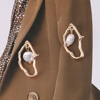 Perla Pendiente encantador para cualquier ocasión