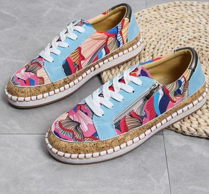 CM | Zapatillas sencillas con flores