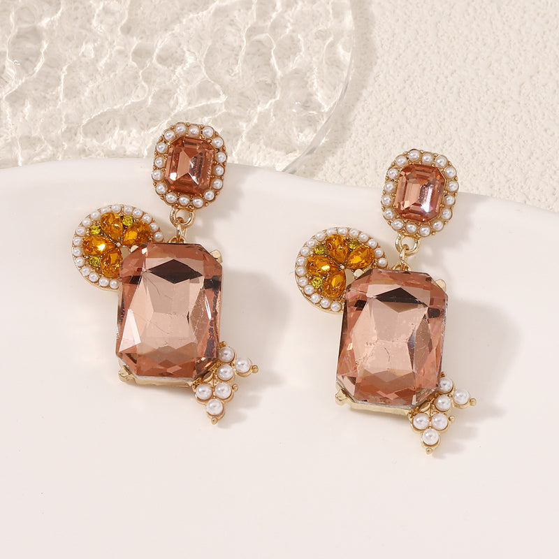 Perla Pendiente encantador para cualquier ocasión