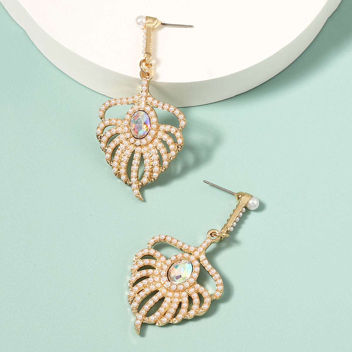 Perla Pendiente hermoso con estilo único