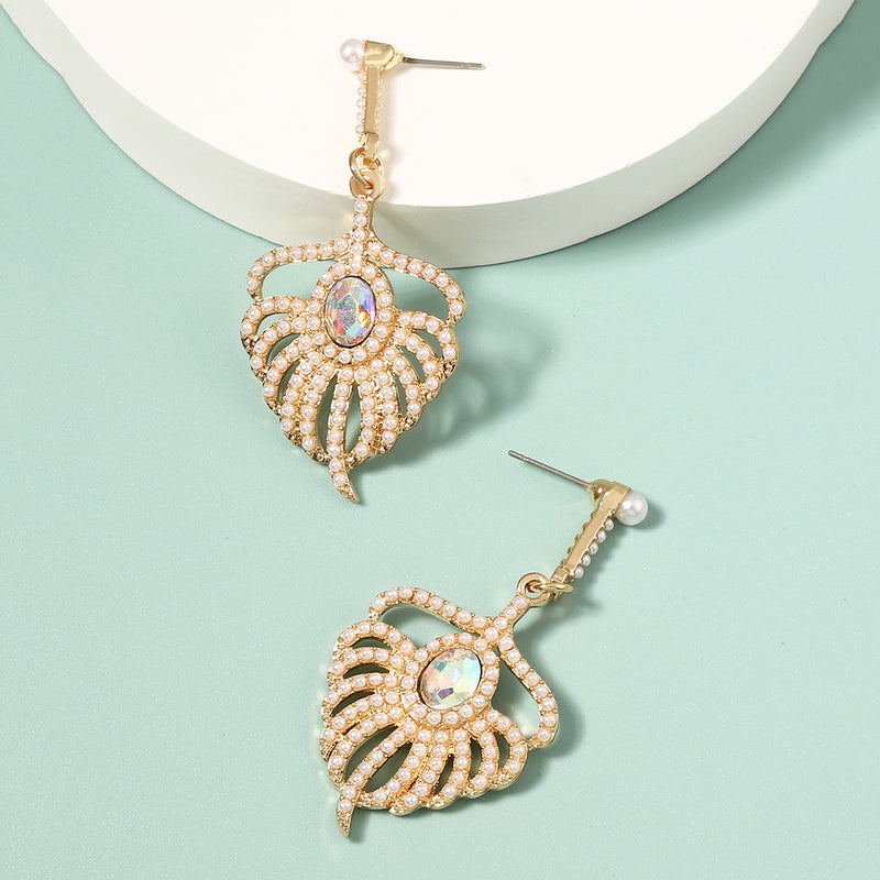 Perla Pendiente hermoso con estilo único