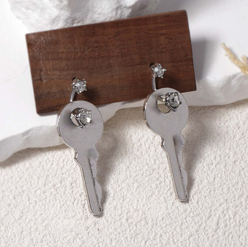 Plata Pendiente clásico con encanto atemporal