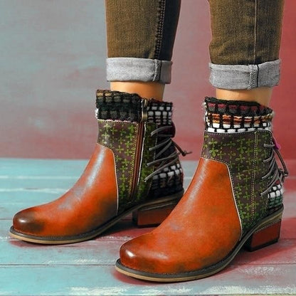 Botas Ortopédicos de Inspiración Vintage