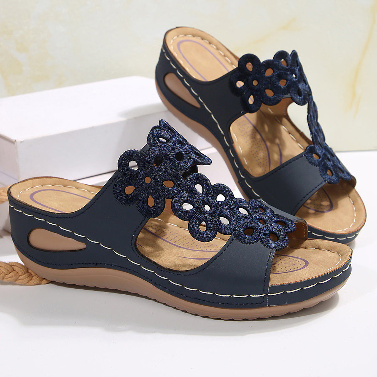 Sandalias Ortopédicos Cómodos para Uso Diario