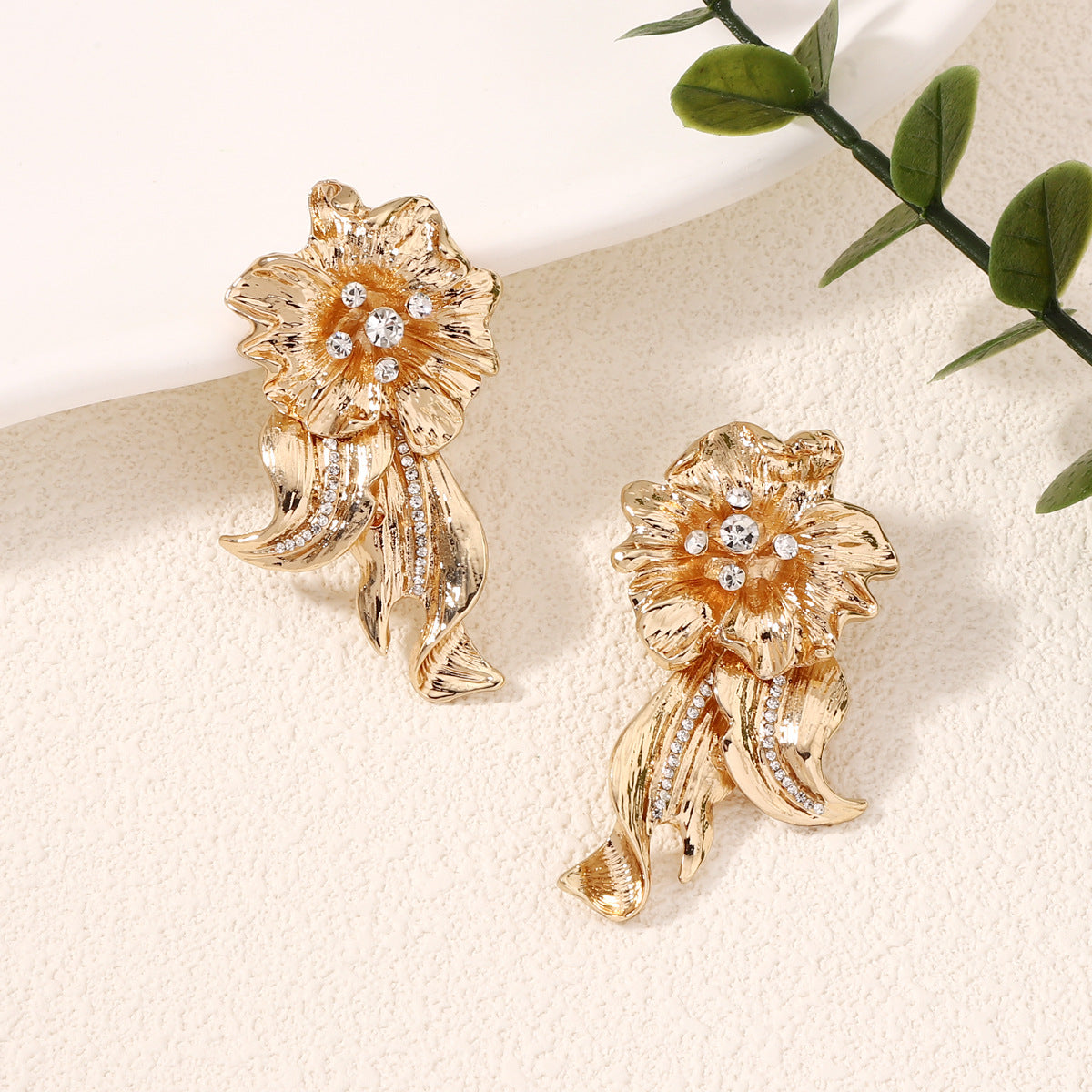 Pendiente artesanal delicado