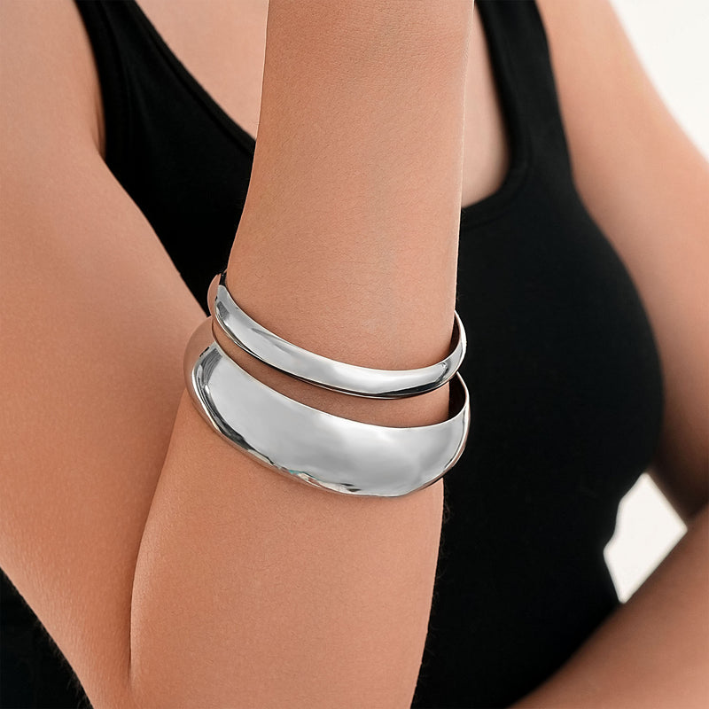 Oro Pulsera hermoso con estilo único