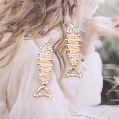 Perla Pendiente elegante para toda ocasión