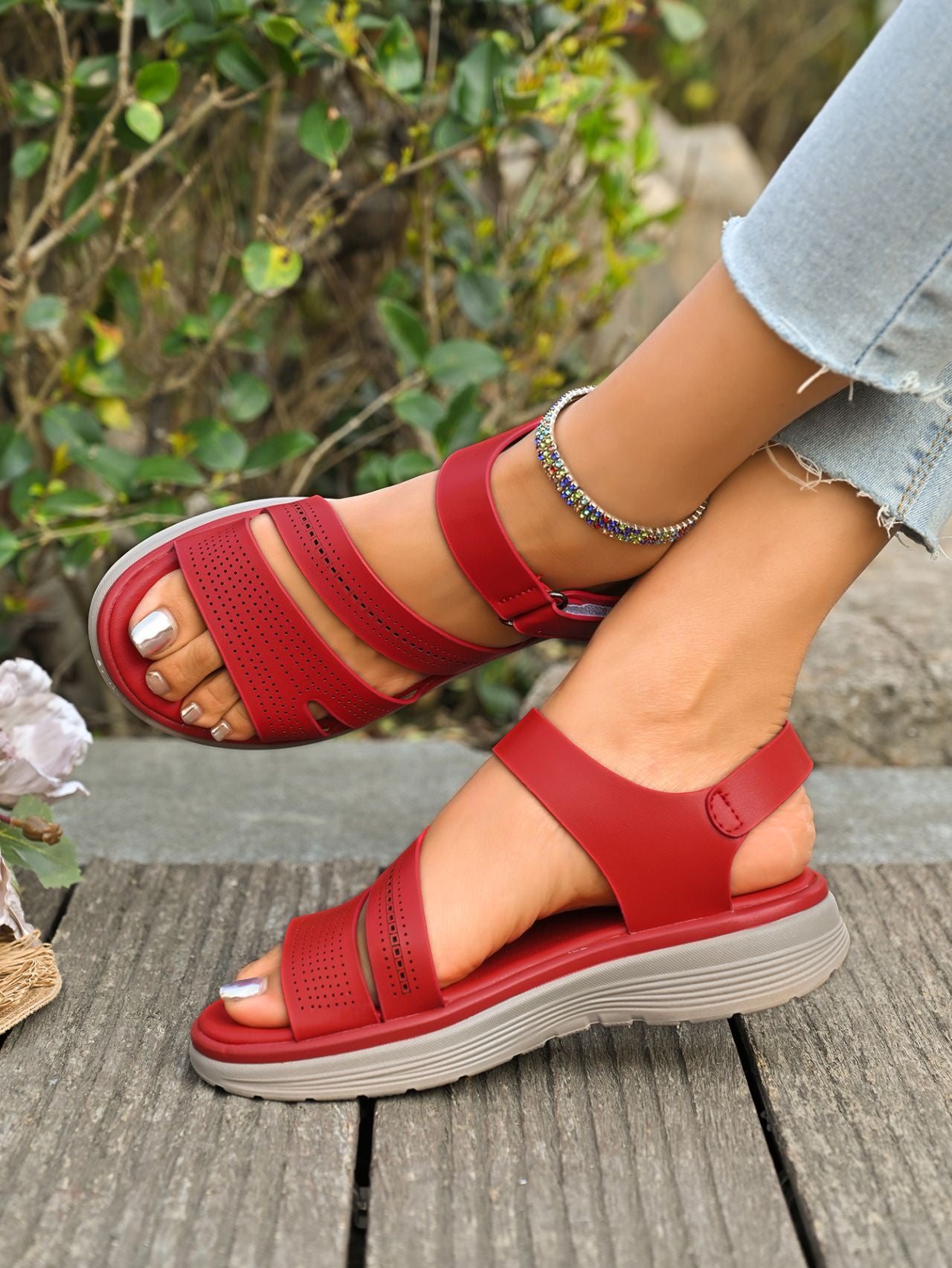 Sandalias Ortopédicos Cómodos para Uso Diario
