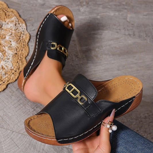Sandalias Ortopédicos Elegantes con Look Moderno