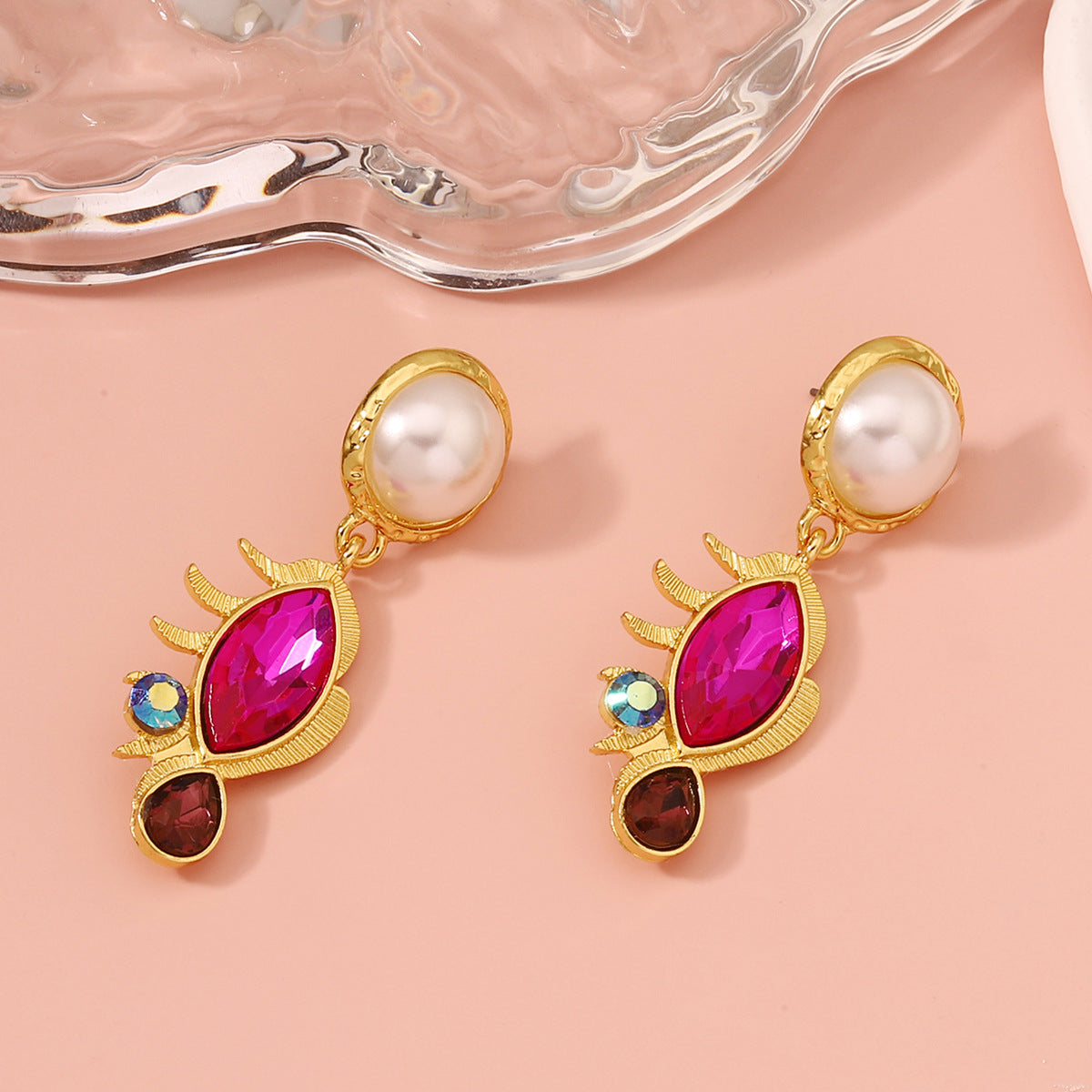 Perla Pendiente impresionante para uso diario