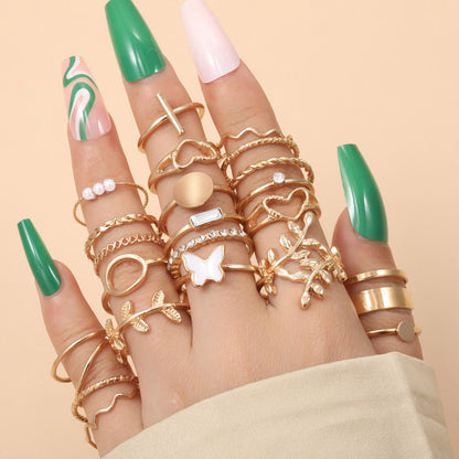 Oro Anillo romántico para momentos especiales