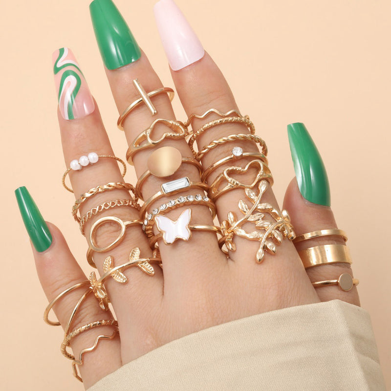 Oro Anillo romántico para momentos especiales