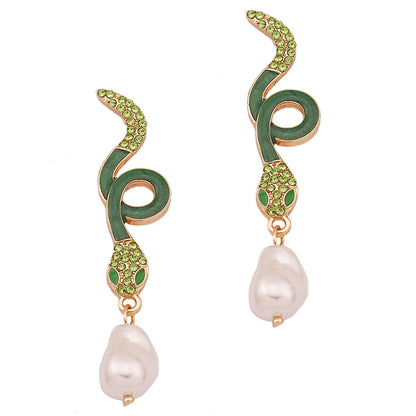 Perla Pendiente clásico con encanto atemporal