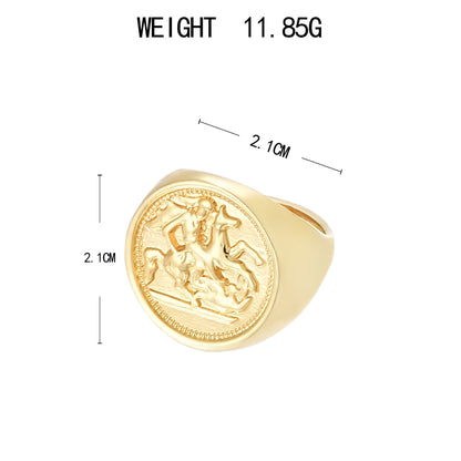 Oro Anillo romántico para momentos especiales