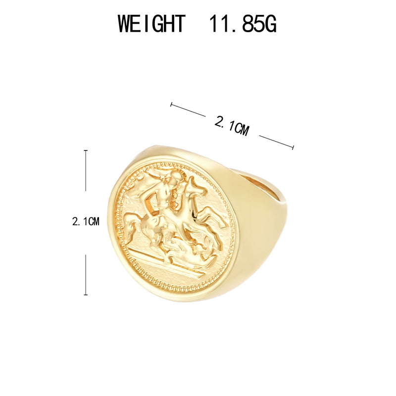 Oro Anillo romántico para momentos especiales