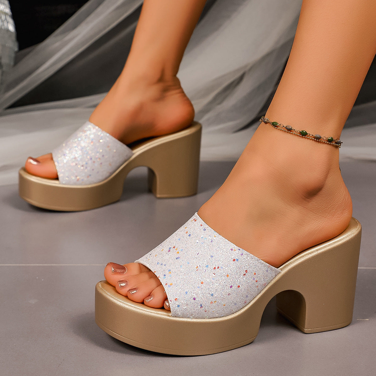 Tacones Ortopédicos Chic con Diseño Único