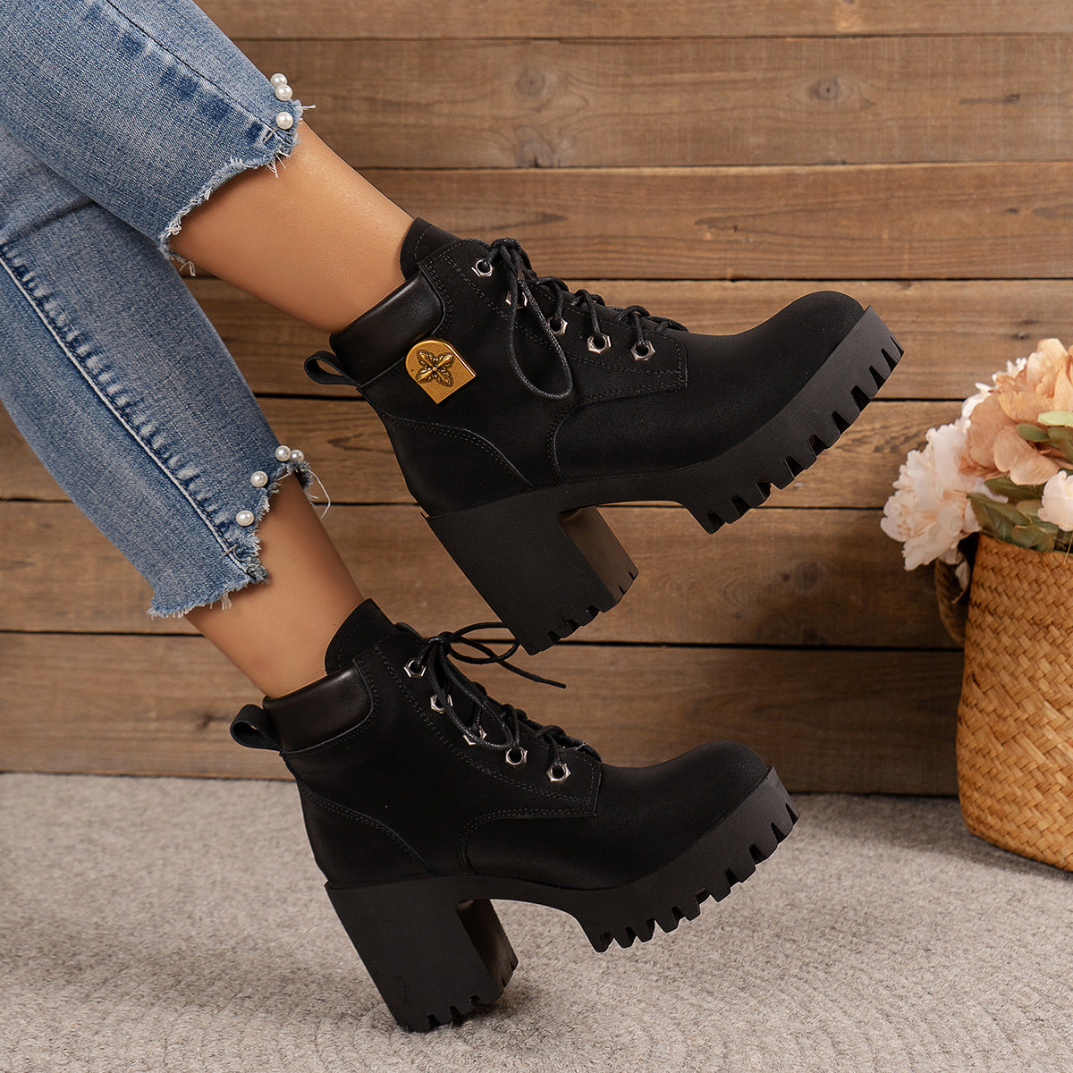 Botas Ortopédicos de Inspiración Vintage