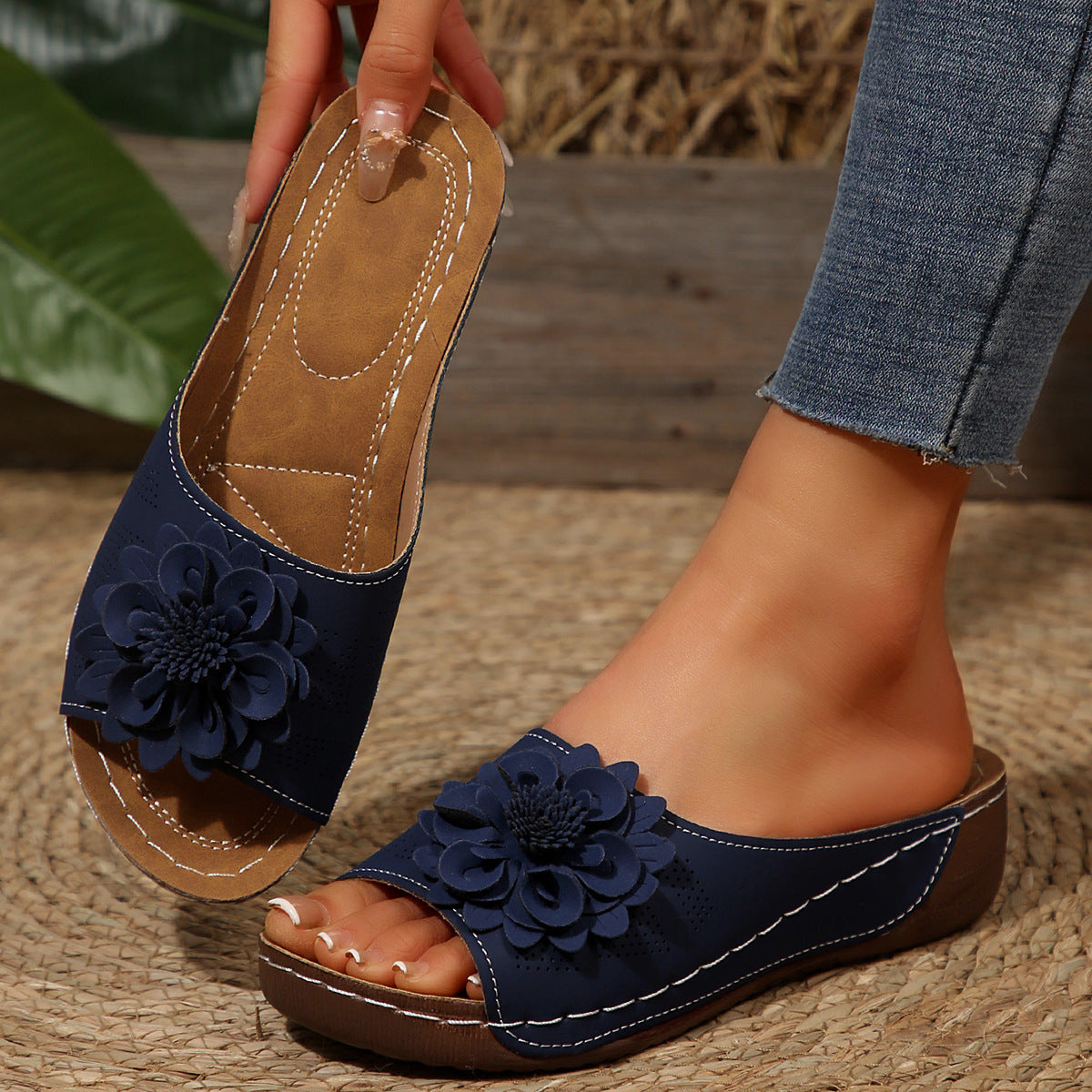 Sandalias Ortopédicos de Inspiración Vintage