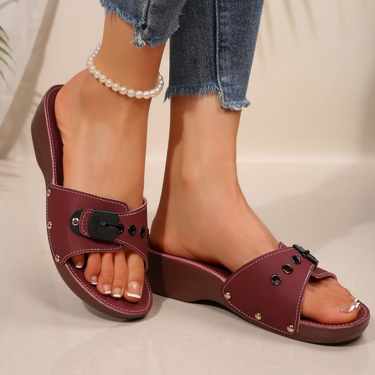 Sandalias Ortopédicos Cómodos para Uso Diario