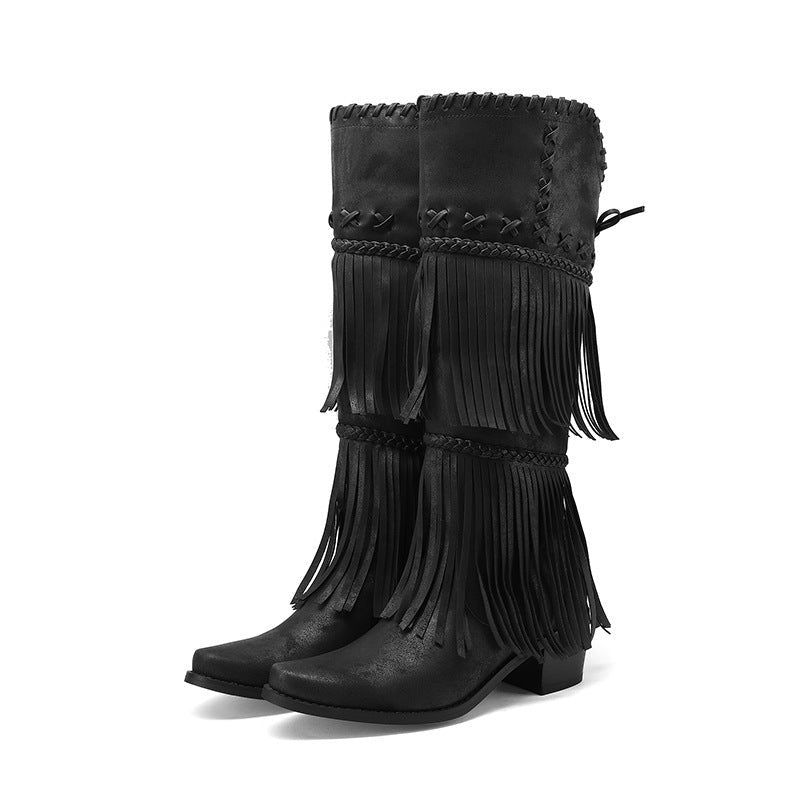 Botas ortopédicas de inspiración vintage