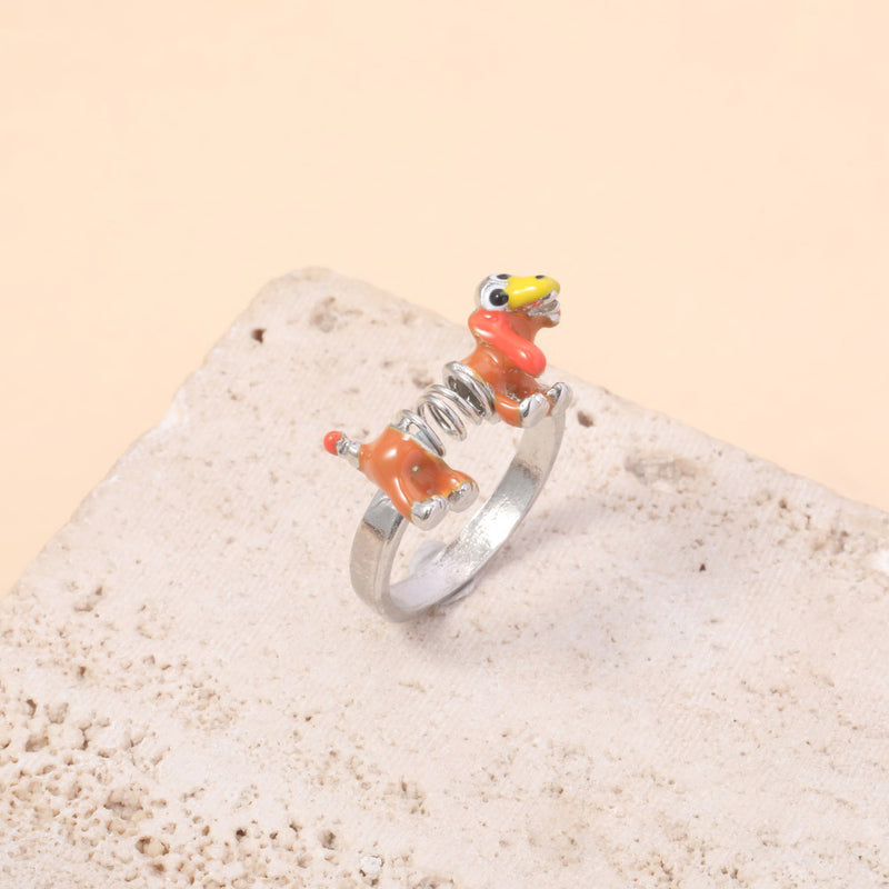 Anillo hermoso con estilo único