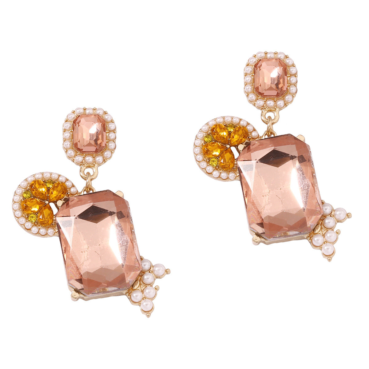 Perla Pendiente encantador para cualquier ocasión