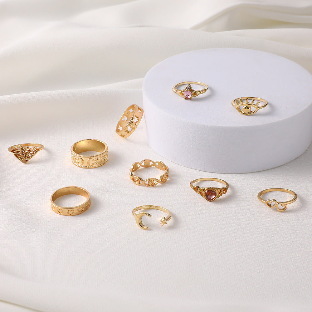 Oro Anillo encantador para cualquier ocasión