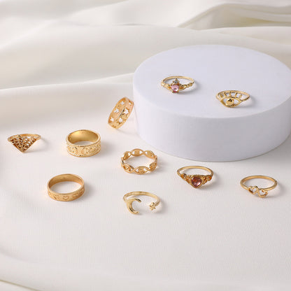 Oro Anillo encantador para cualquier ocasión