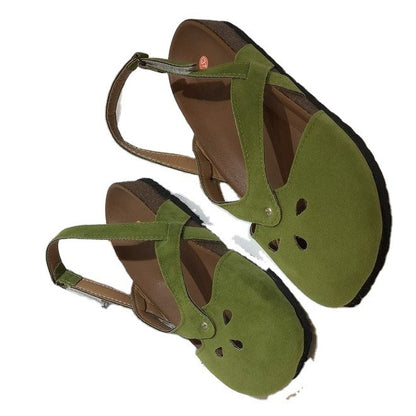 Sandalias Ortopédicos de Inspiración Vintage