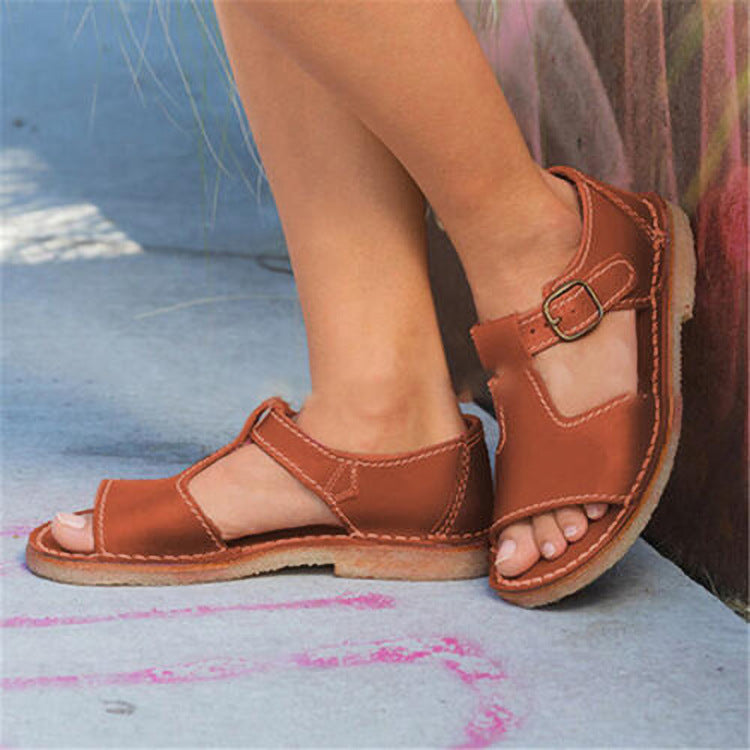 Sandalias Ortopédicos de Inspiración Vintage
